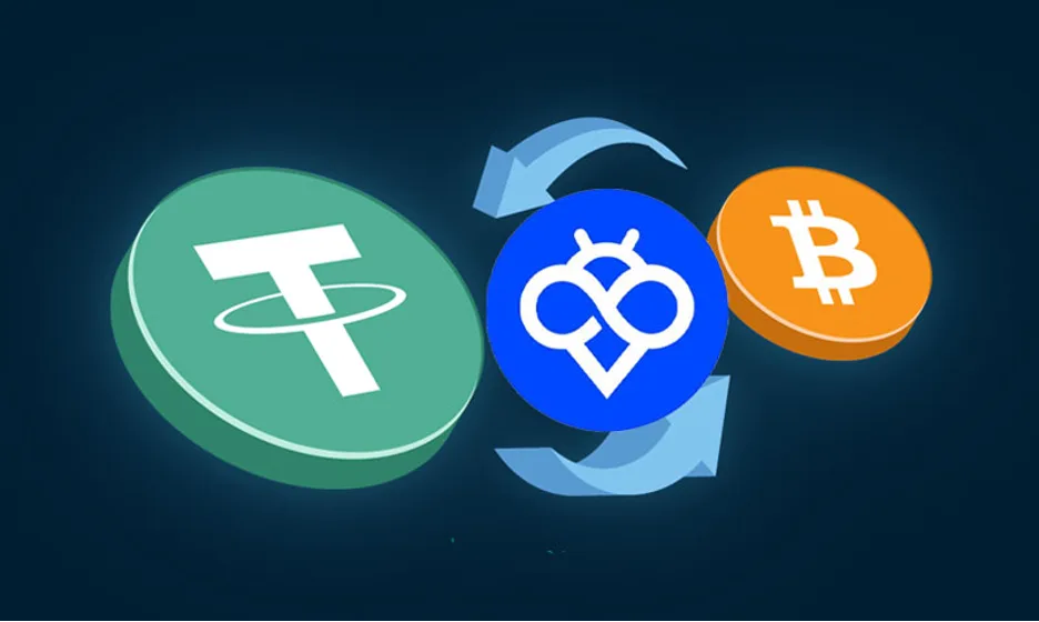 آموزش تبدیل سریع ارز دیجیتال در صرافی توبیت
