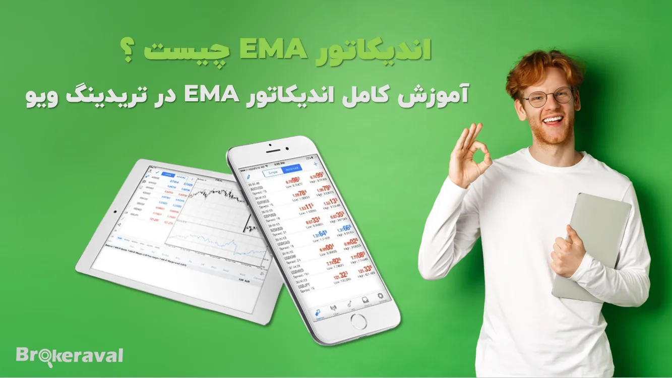 آموزش اندیکاتور EMA میانگین متحرک نمایی